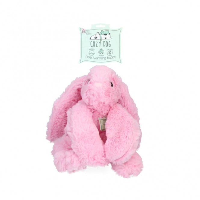 Cozy Dog Bunny mit Herzschlag und Wärmekissen - Blau