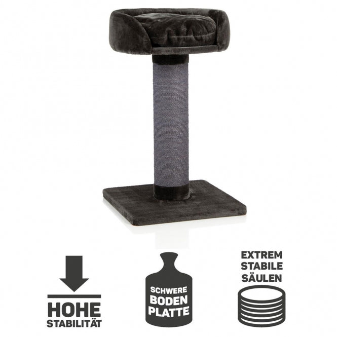 CanadianCat® Kratzbaum Savanah 120 - grau