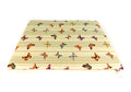 CARBONE Hundematte Mattress, 70 x 100 cm - Schmetterlinge