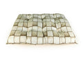 CARBONE Hundekissen Bomba, 60 x 100 cm - Karo-beige