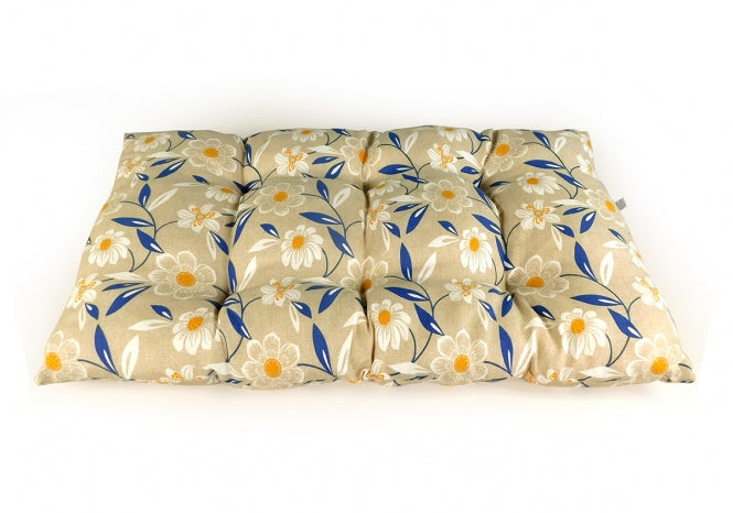 CARBONE Hundekissen Bomba, 55 x 90 cm - Karo-beige