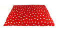 CARBONE Hundekissen Sacco, 70 x 100 cm - Herzen-bordeaux