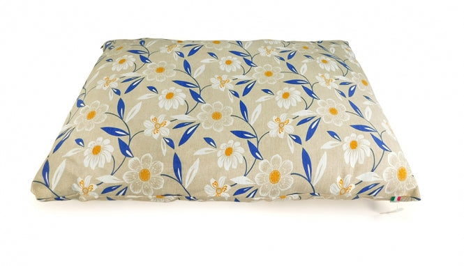 CARBONE Hundekissen Sacco, 70 x 100 cm - Quadrate-grau