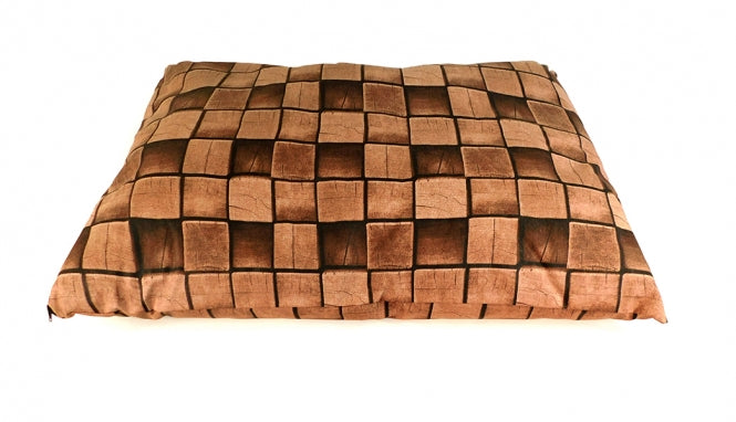 CARBONE Hundekissen Sacco, 70 x 100 cm - Quadrate-grün