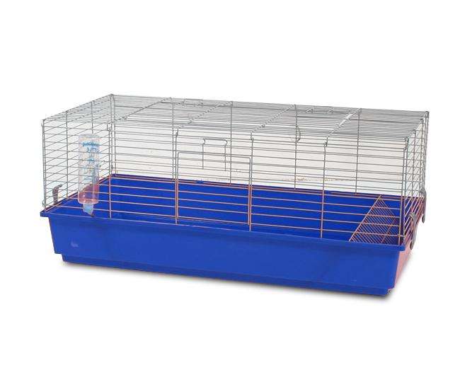 Pet-Star Kleintierkäfig ELVIS, 100 cm - Blau