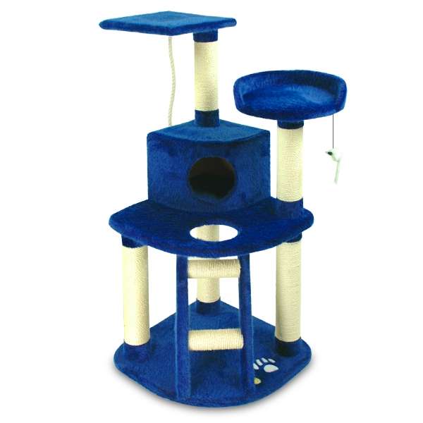 Pet-Star Kratzbaum FELINE - Dunkelblau