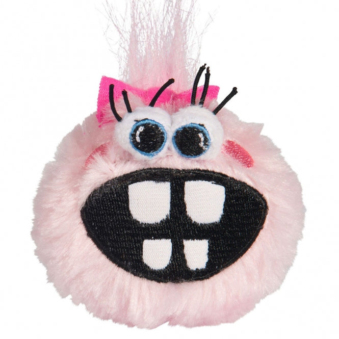ROGZ FLUFFY GRINZ Welpenball, 6,4 cm - hellblau