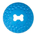 ROGZ GUMZ Hundeball, 6,4 cm - befüllbar - blau