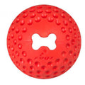 ROGZ GUMZ Hundeball, 6,4 cm - befüllbar - rot