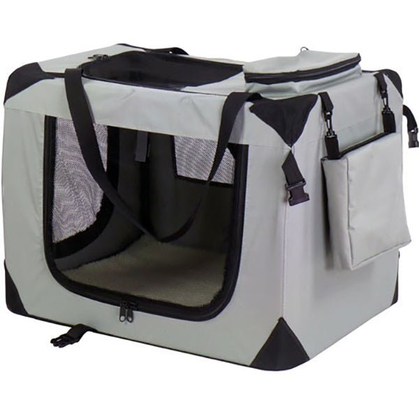 Pet-Star Transport-Hütte, grau - 90 x 61 x 65cm