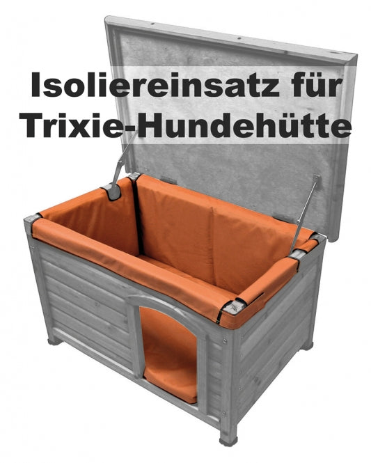 Trixie ThermODog Isolierung für NATURA Flachdach-Hundehütte - M