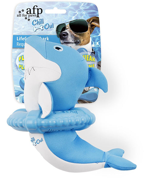 All for Paws Chill Out LifeGuard Hai Schwimmspielzeug
