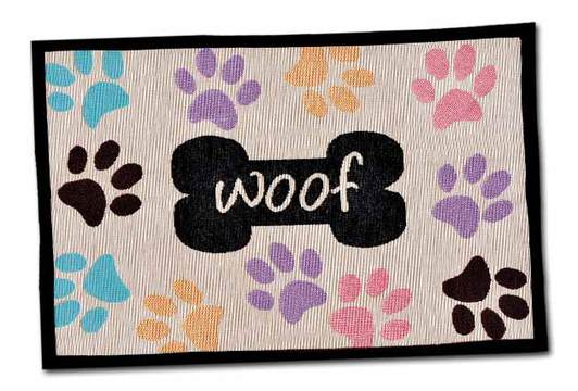 Napfmatte Woof - 48 x 31 cm