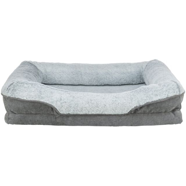 Trixie Vital Bett Lino Soft - grau/hellgrau - 110 × 75 cm