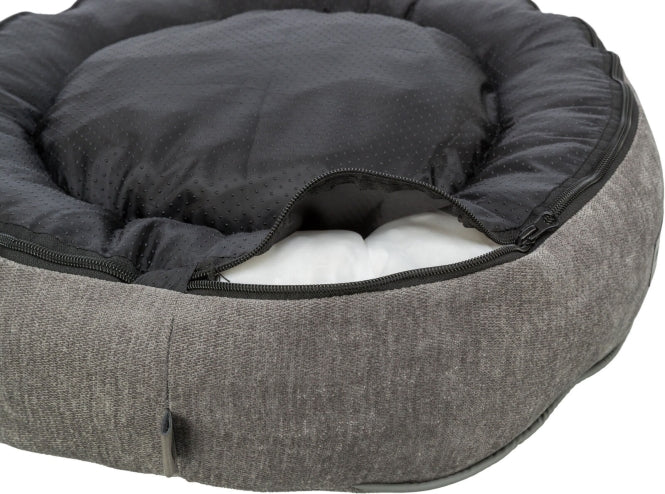 Trixie Vital Bett Lennox, rund - grau - ø 50 cm