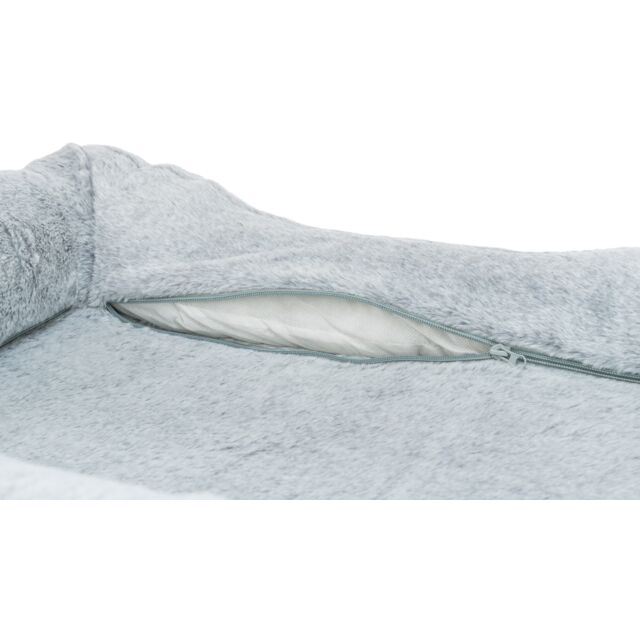 Trixie Vital Bett Lino Soft - grau/hellgrau - 110 × 75 cm
