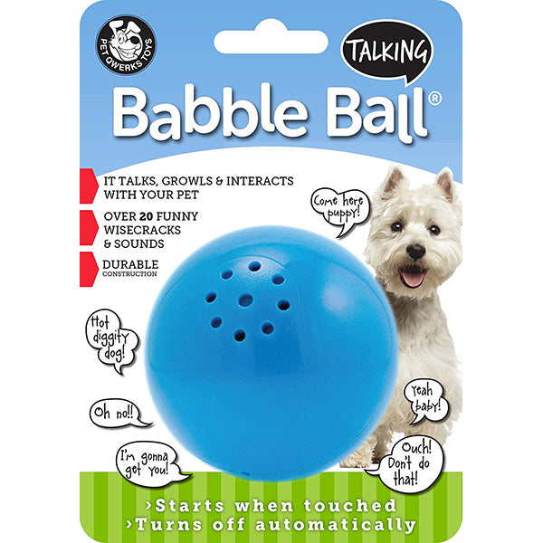 Pet Qwerks Quassel-Ball - S - ø 5,5 cm