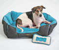 Pet-Star Bett/Kissen MONTANA, 72 cm - Hellblau
