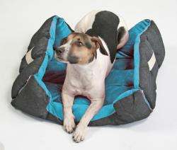 Pet-Star Bett/Kissen MONTANA, 72 cm - Hellblau