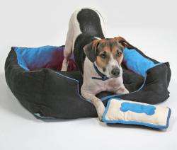 Pet-Star Bett/Kissen OHIO, 72 cm - Hellblau