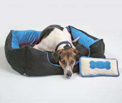 Pet-Star Bett/Kissen OHIO, 72 cm - Hellblau