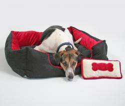 Pet-Star Bett/Kissen OHIO, 72 cm - Rot