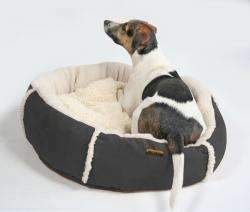 Pet-Star Bett/Kissen OREGON, 75 cm - Schwarz