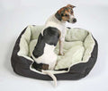 Pet-Star Bett/Kissen NEBRASKA, 72 cm - Schwarz