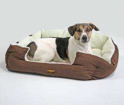 Pet-Star Bett/Kissen NEBRASKA, 72 cm - Braun