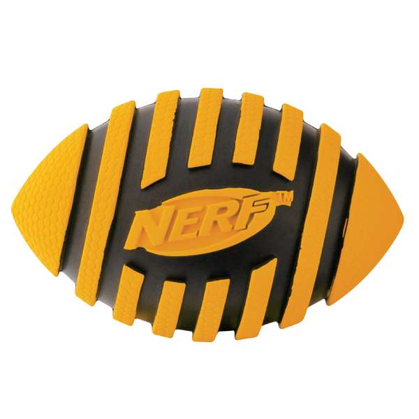NERF DOG Spiral Squeak Football - S=9 cm