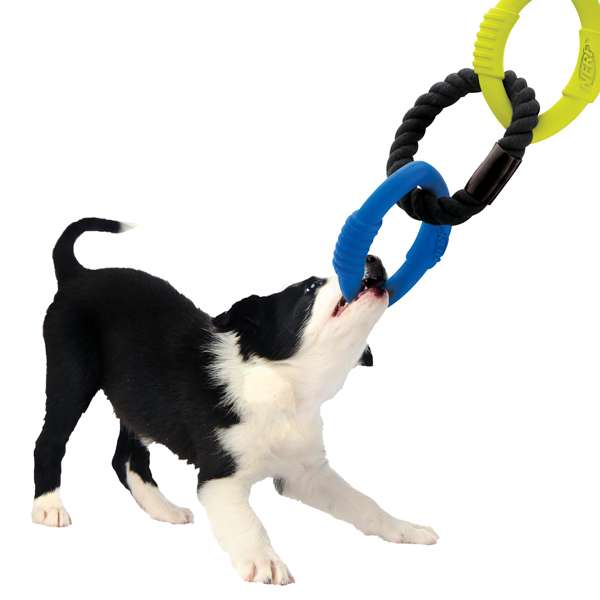 NERF DOG 3-Ring Tuff Tug - Small