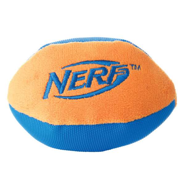 NERF DOG Ultraplush Trackshot Football - Small