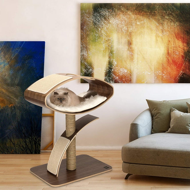 Vesper V-High Lounge, Walnuss