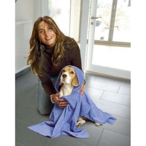 Karlie Hunde-Badeponcho - M: 55 x 70 cm