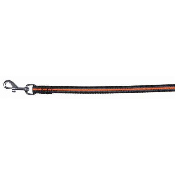 Trixie Fusion Schleppleine - Schwarz/Orange - 5 m